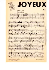 download the accordion score Joyeux Clown (Paso Doble) in PDF format