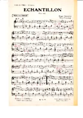 download the accordion score Echantillon (Fox Trot) in PDF format