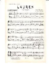 download the accordion score Lauren (Valse Espagnole) in PDF format