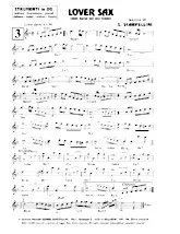 download the accordion score Lover sax (Slow) in PDF format