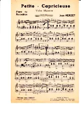 download the accordion score Petite Capricieuse (Valse Musette) in PDF format