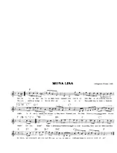 télécharger la partition d'accordéon Mona Lisa (Slow Rumba) au format PDF