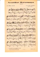 download the accordion score Accordéon Romanesque (Arrangement : Marcel Camia) (Valse) in PDF format