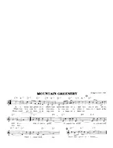 télécharger la partition d'accordéon Mountain Greenery (Fox-Trot) au format PDF