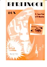télécharger la partition d'accordéon Berlingot (Orchestration) (Fox Trot) au format PDF