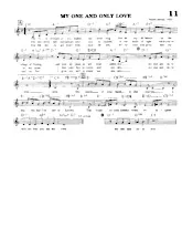 descargar la partitura para acordeón My one and only love (Interprètes : Frank Sinatra & Nelson Riddle Orchestra) (Slow) en formato PDF