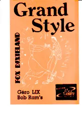 télécharger la partition d'accordéon Grand Style (Orchestration Complète) (Dixie Fox) au format PDF