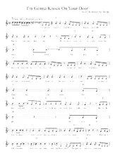 scarica la spartito per fisarmonica I'm Gonna Knock On Your Door (Chant : Eddie Hodges) in formato PDF