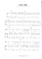 download the accordion score C'est moi (Chant : C Jérôme) (Boléro) in PDF format