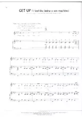 descargar la partitura para acordeón Get up (I feel like being a sex machine) (Funk) en formato PDF