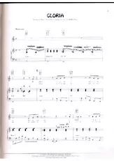 télécharger la partition d'accordéon Gloria (Chant : Michel Polnareff) (Slow) au format PDF