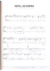 download the accordion score Hotel California (Interprètes : The Eagles) (Slow Rock) in PDF format