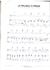 descargar la partitura para acordeón La maladie d'amour (slow) en formato PDF