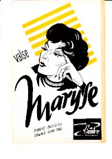 download the accordion score Maryse (Orchestration) (Valse) in PDF format