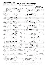 scarica la spartito per fisarmonica Noche Cubana (Cha Cha) in formato PDF