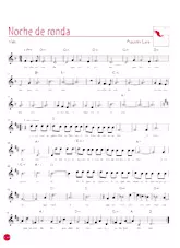 télécharger la partition d'accordéon Noche de ronda (Valse Lente) au format PDF