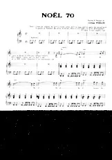 télécharger la partition d'accordéon Noël 70 (Interprètes : Les Poppys) (Slow) (Chant de Noël) au format PDF