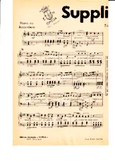 descargar la partitura para acordeón Supplication (Tango) en formato PDF