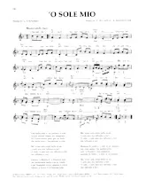 descargar la partitura para acordeón 'O sole mio (It's now or never) en formato PDF