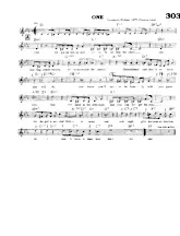 télécharger la partition d'accordéon One (Du Film : A chorus line) (Swing Madison) au format PDF