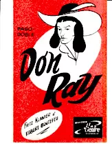 télécharger la partition d'accordéon Don Ray (Orchestration) (Paso Doble) au format PDF