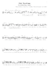télécharger la partition d'accordéon Only Teardrops (Chant : Emmelie de Forest) (Eurovision 2013) au format PDF
