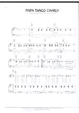 télécharger la partition d'accordéon Papa Tango Charly (Chant : Mort Shuman accompagné par Dani, Nathalie Delon et Jane Birkin) (Reggae) au format PDF