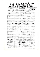 scarica la spartito per fisarmonica La Madrilène (Arrangement R Beek) (Valse Espagnole) in formato PDF