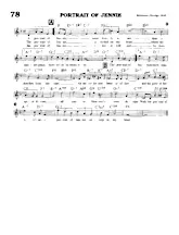 download the accordion score Portrait of Jennie (Chant : Nat King Cole) (Slow) in PDF format