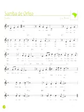 descargar la partitura para acordeón Samba de Orfeo (Samba d'Orpheu) en formato PDF