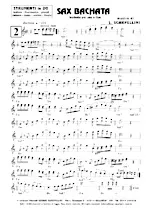 scarica la spartito per fisarmonica Sax bachata in formato PDF