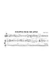 descargar la partitura para acordeón Scrapple from the apple (Bebop) en formato PDF