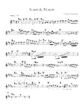 télécharger la partition d'accordéon Avant De Mourir (Accordéon / Piano) (Tango) au format PDF