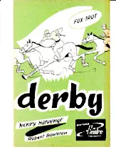 télécharger la partition d'accordéon Derby (Orchestration Complète) (Fox Trot) au format PDF