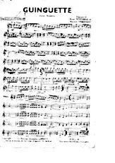 scarica la spartito per fisarmonica Guinguette (Valse Musette) in formato PDF