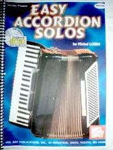 télécharger la partition d'accordéon Easy Accordion Solos By Michel Lorin (40 Titres) au format PDF