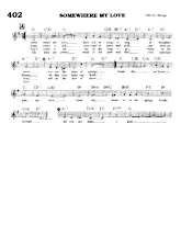 télécharger la partition d'accordéon Somewhere my love (Lara's theme) (Valse) au format PDF