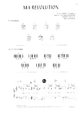 télécharger la partition d'accordéon Ma révolution (Chant : Jenifer) au format PDF