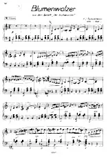 scarica la spartito per fisarmonica Blumenwalzer (Aus dem Ballet : Der Nussknacker) (Valse) in formato PDF