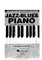 scarica la spartito per fisarmonica Keyboard Style Series : Jazz Blues Piano By Mark Harrison in formato PDF