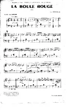 download the accordion score La boule rouge (Java) in PDF format