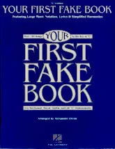 download the accordion score Your First Fake Book (Over 100 Songs) (For Keyboard /Vocal / Guitar and C Instruments) (Arrangement : Alexander Citron) in PDF format