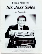 télécharger la partition d'accordéon Six Jazz Solos for Accordion au format PDF