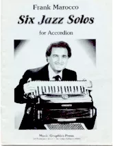 download the accordion score Six Jazz Solos for Accordion in PDF format