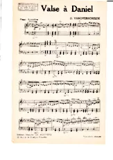download the accordion score Valse à Daniel in PDF format