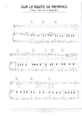 télécharger la partition d'accordéon Sur la route de Memphis (That's how i Got to Memphis) (Adaptation : Claude Moine) (Chant : Johnny Hallyday) (Rumba au format PDF