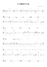 download the accordion score L'oriental (Relevé) in PDF format