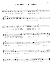 scarica la spartito per fisarmonica The Alley Cat song (Chant : Peggy Lee) (Swing Madison) in formato PDF