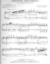 scarica la spartito per fisarmonica Andante and Finale / From Rhapsody in Blue (Arrangement : Roberto Carreno) (Accordéon) in formato PDF