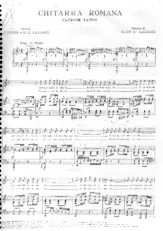 scarica la spartito per fisarmonica Chitara Romana (Tango Chanté) in formato PDF
